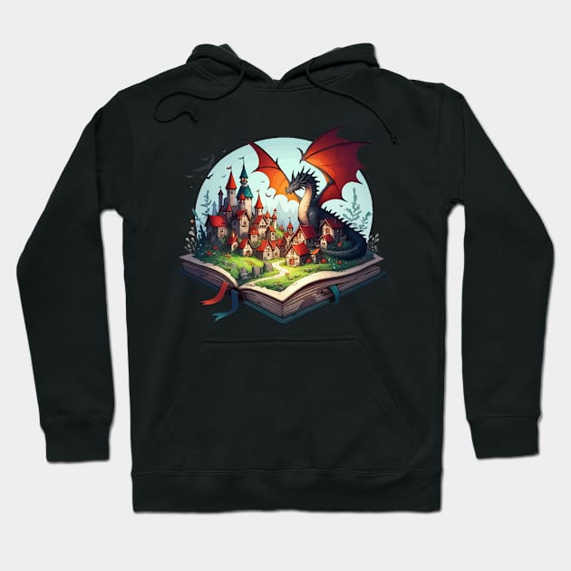 Reading Fantasy Books is Fun Hoodie by TomFrontierArt